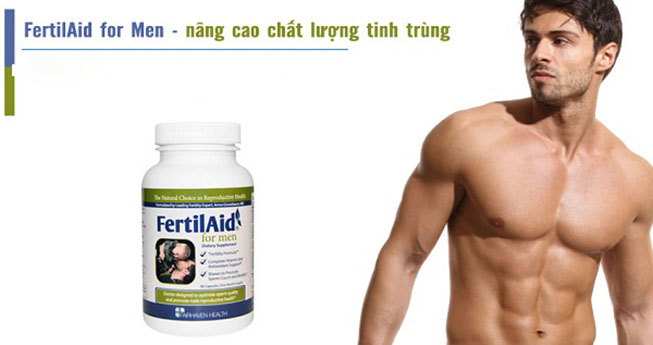 fertilaid for men dùng cho người chất lượng tinh trùng kém
